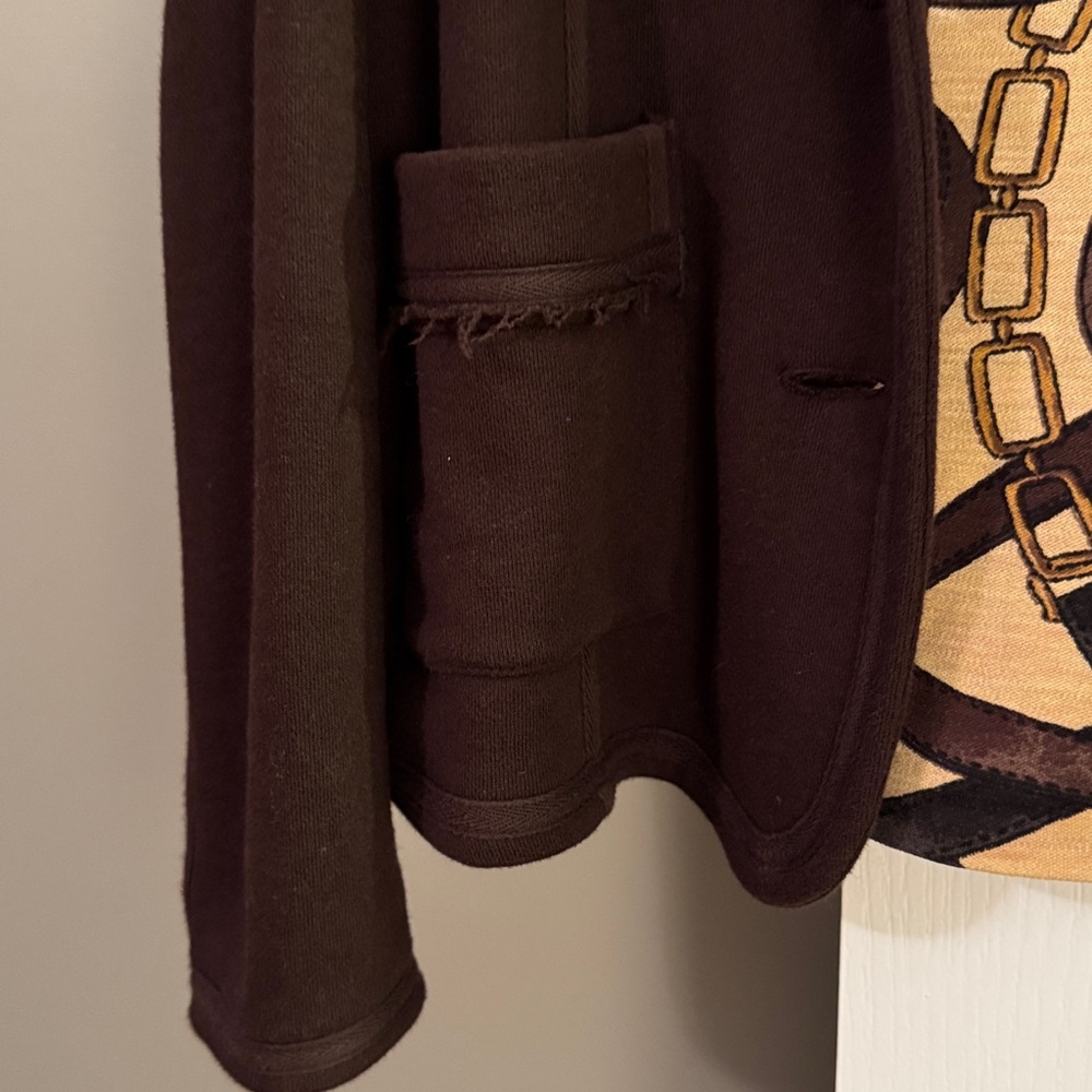 Lauren Ralph Lauren Top & Brown Blazer🐴Bundle - Picture 3 of 8